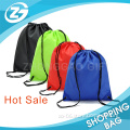 Washable 210D Polyester Small Kids Favor Green/Orange/Red/Blue/Black Rope Nylon Drawstring Bag for Sports Event